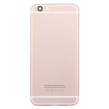 5 in 1 for iPhone 6s (Back Cover + Card Tray + Volume Control Key + Power Button + Mute Switch Vibrator Key) Full Assembly Housing Cover, For iPhone 6s (with Side keys), For iPhone 6s, For iPhone 6s (with side Key)