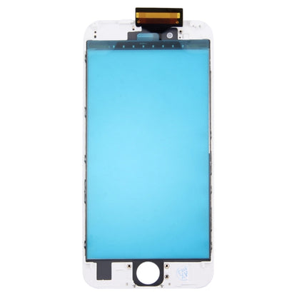 Touch Panel with Front LCD Screen Bezel Frame & OCA Optically Clear Adhesive for iPhone 6s, For 6s Touch Screen + Frame + OCA White