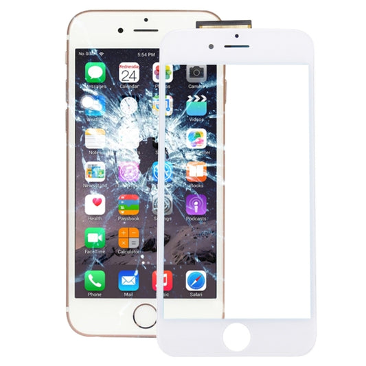Touch Panel with Front LCD Screen Bezel Frame & OCA Optically Clear Adhesive for iPhone 6s, For 6s Touch Screen + Frame + OCA White