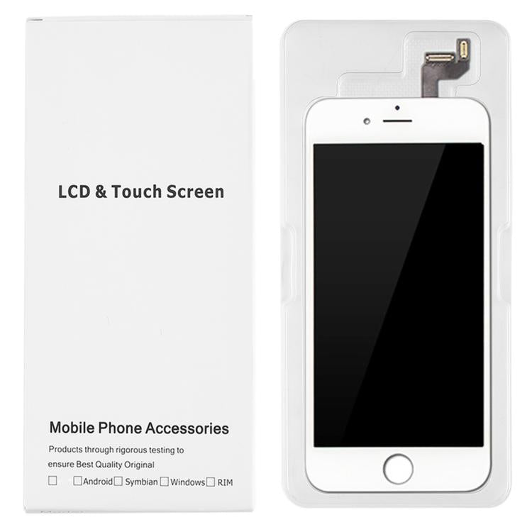50 PCS Cardboard Packaging White Box for iPhone 6s & 6 LCD Screen, 6s & 6 Packing Box