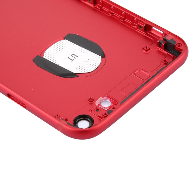 6 in 1 for iPhone 7 (Back Cover (With Camera Lens) + Card Tray + Volume Control Key + Power Button + Mute Switch Vibrator Key + Sign) Full Assembly Housing Cover, For iPhone 7(Assembly)
