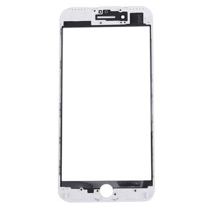 2 in 1 for iPhone 7 Plus (Original Front Screen Outer Glass Lens + Original Frame)