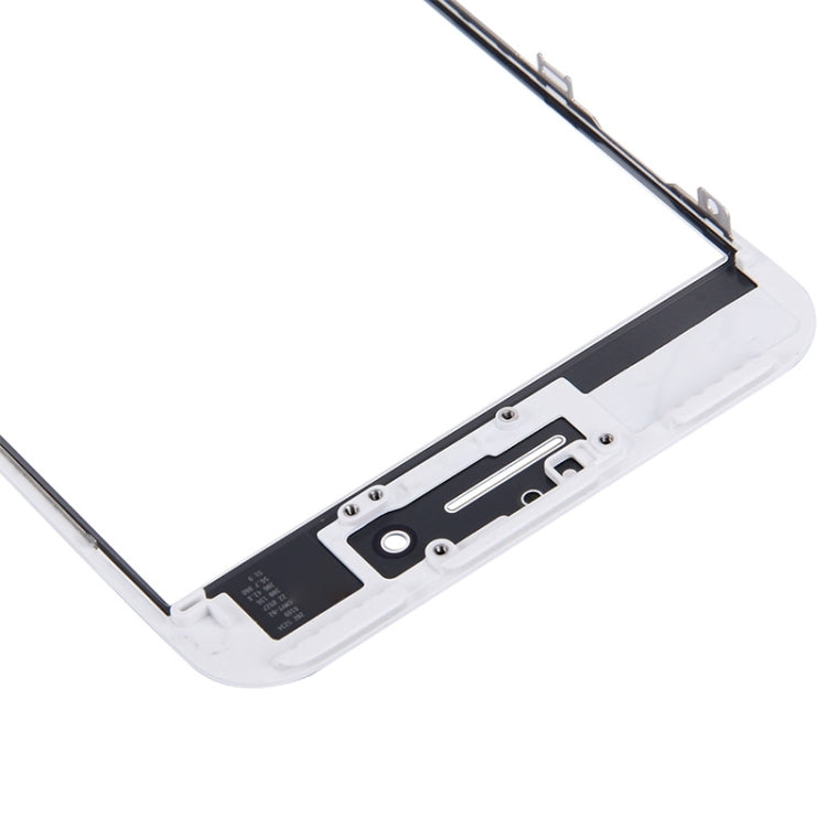 2 in 1 for iPhone 7 Plus (Original Front Screen Outer Glass Lens + Original Frame)