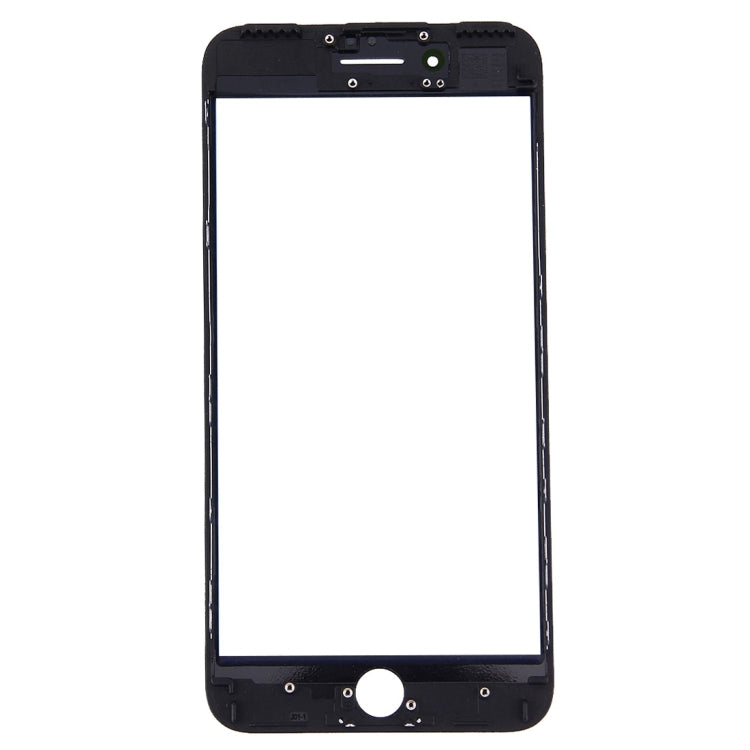 Front Screen Outer Glass Lens with Front LCD Screen Bezel Frame for iPhone 7 Plus