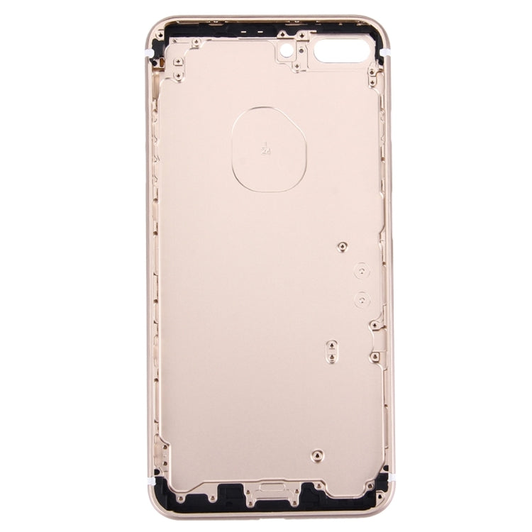5 in 1 for iPhone 7 Plus (Back Cover + Card Tray + Volume Control Key + Power Button + Mute Switch Vibrator Key) Full Assembly Housing Cover, For iPhone 7 Plus, For iPhone 7P with Side keys
