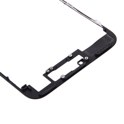 Front LCD Screen Bezel Frame for iPhone 7 Plus, For iPhone 7 Plus (Black)