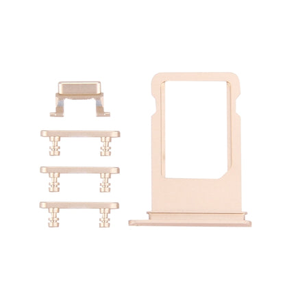 Card Tray + Volume Control Key + Power Button + Mute Switch Vibrator Key for iPhone 7 Plus, For iPhone 7 Plus