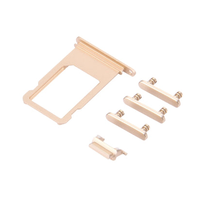 Card Tray + Volume Control Key + Power Button + Mute Switch Vibrator Key for iPhone 7 Plus, For iPhone 7 Plus