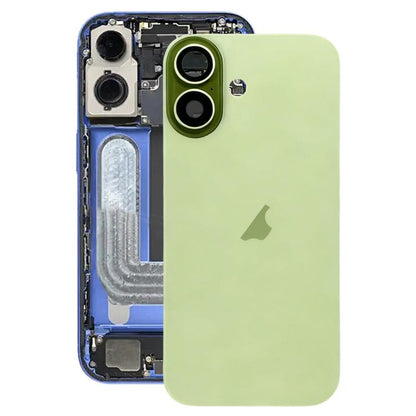 For iPhone 17 Original Glass Battery Back Cover with Camera Lens Cover