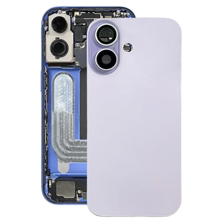 For iPhone 17 Original Glass Battery Back Cover with Camera Lens Cover, For iPhone 17(with Camera Lens)