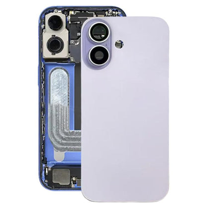 For iPhone 17 Original Glass Battery Back Cover with Camera Lens Cover, For iPhone 17(with Camera Lens)