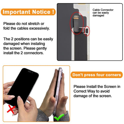 HXL Soft OLED Screen For iPhone 17 Pro, For iPhone 17 Pro