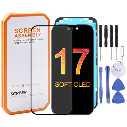 HXL Soft OLED Screen For iPhone 17