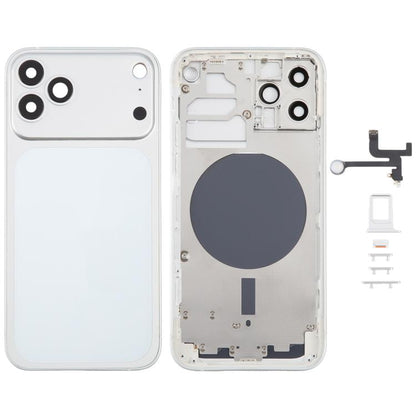 Back Housing Cover with Appearance Imitation of iP17 Pro for iPhone 12 Pro, For iPhone 12 Pro to iP17 Pro