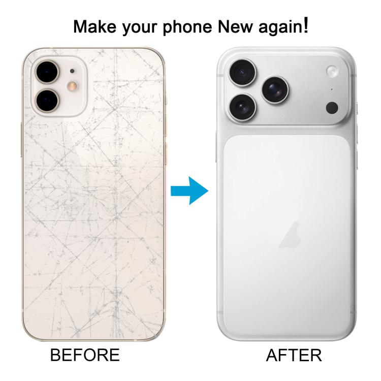 Back Housing Cover with Appearance Imitation of iP17 Pro for iPhone 12, For iPhone 12 to iP17 Pro