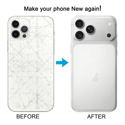 Back Housing Cover with Appearance Imitation of iP17 Pro Max for iPhone 12 Pro Max, For iPhone 12 Pro Max to iP17 Pro Max