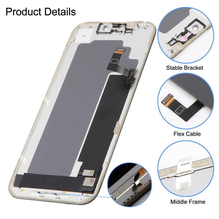 GX Hard OLED Screen For iPhone 17 Pro Max, For iPhone 17 Pro Max(Hard OLED)
