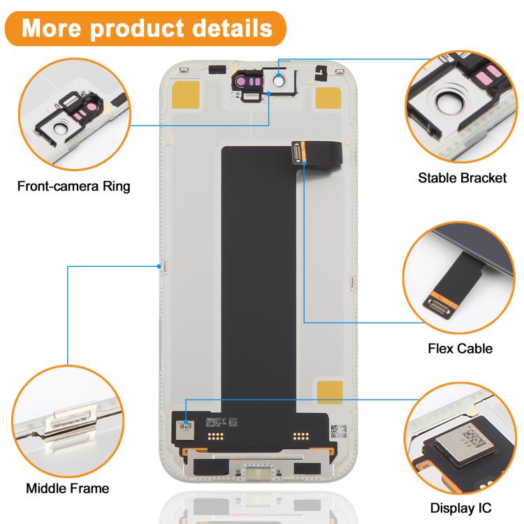 HXL Soft OLED Screen For iPhone Air, For iPhone Air(Soft OLED)