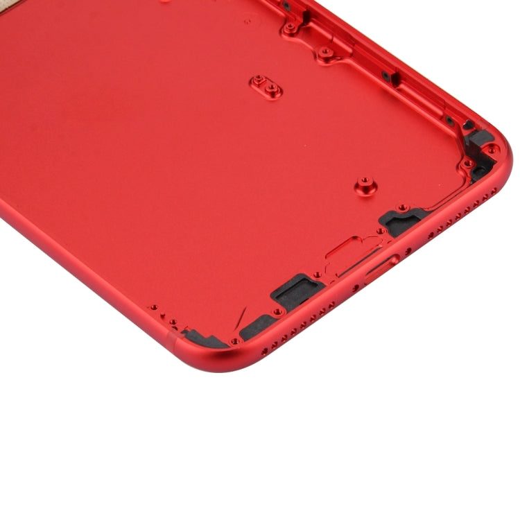 6 in 1 for iPhone 7 Plus (Back Cover (With Camera Lens)  + Card Tray + Volume Control Key + Power Button + Mute Switch Vibrator Key + Sign) Full Assembly Housing Cover, For iPhone 7 Plus