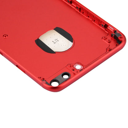 6 in 1 for iPhone 7 Plus (Back Cover (With Camera Lens)  + Card Tray + Volume Control Key + Power Button + Mute Switch Vibrator Key + Sign) Full Assembly Housing Cover, For iPhone 7 Plus