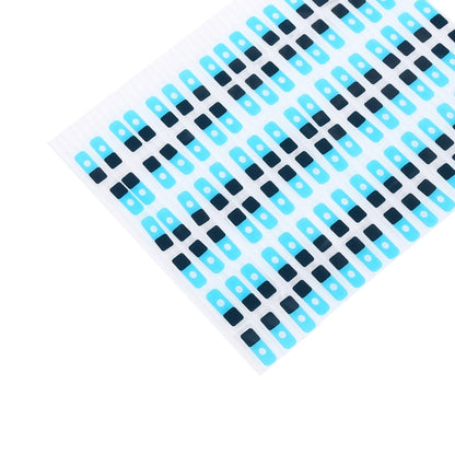 100 PCS Front Camera Black Double Adhensive Sticker for iPhone 8