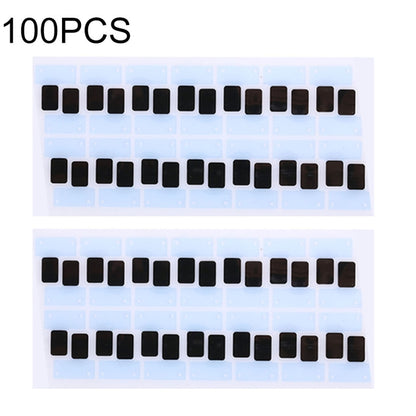 100 PCS LCD Display Flex Cable Black Adhesive Strip Sticker for iPhone 8, For iPhone 8