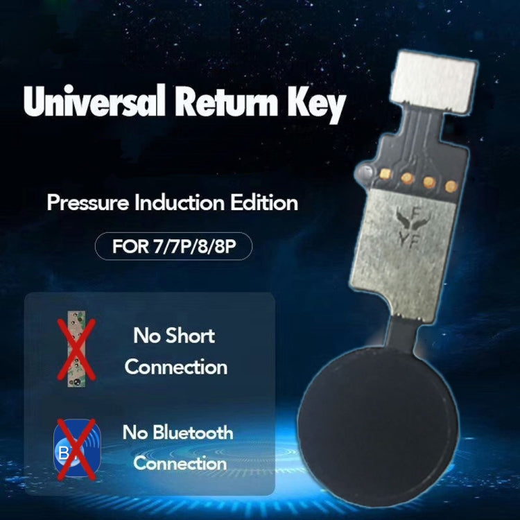 Home Button (3rd ) with Flex Cable (Not Supporting Fingerprint Identification) for iPhone 8 Plus / 7 Plus / 8 / 7, 3rd for iPhone 8 Plus / 7 Plus / 8 / 7, 3rd For iPhone 8 Plus / 7 Plus / 8 / 7