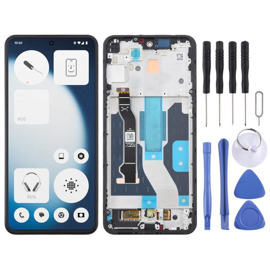 For Nothing Phone CE3 Lite Original LCD Screen Digitizer Full Assembly with Frame
