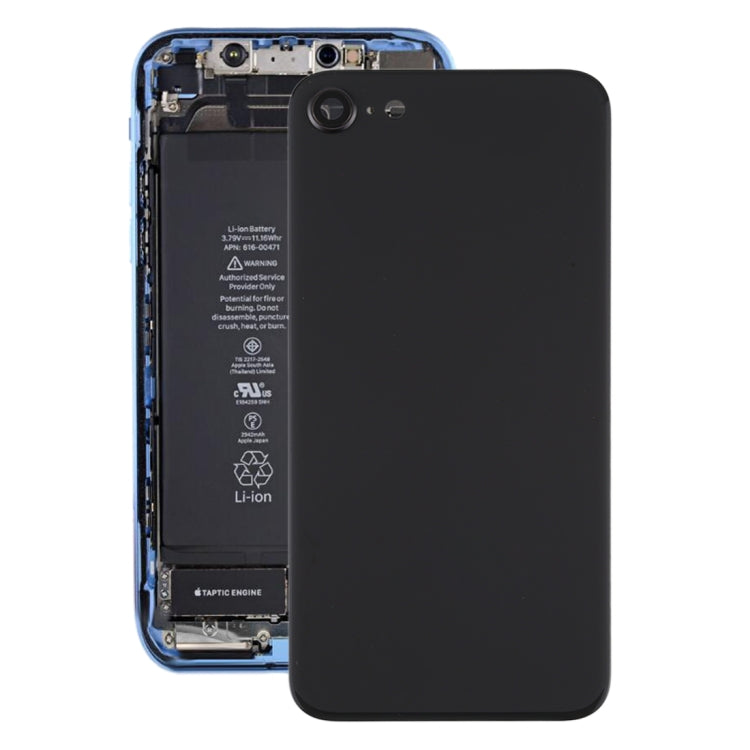 Glass Battery Back Cover with Camera Lens Frame for iPhone SE 2020, For iPhone SE 2020