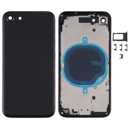 Battery Back Cover with Camera Lens Cover & SIM Card Tray & Side keys for iPhone SE 2020, For iPhone SE 2020, For iPhone SE 2020 (with Camera Lens)