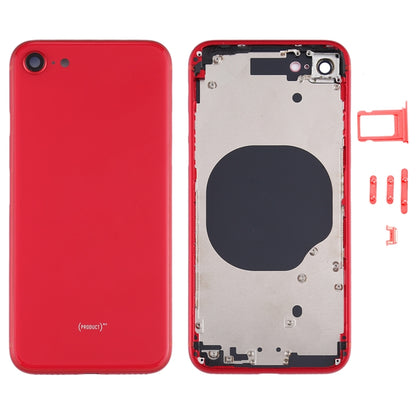 Battery Back Cover with Camera Lens Cover & SIM Card Tray & Side keys for iPhone SE 2020, For iPhone SE 2020, For iPhone SE 2020 (with Camera Lens)