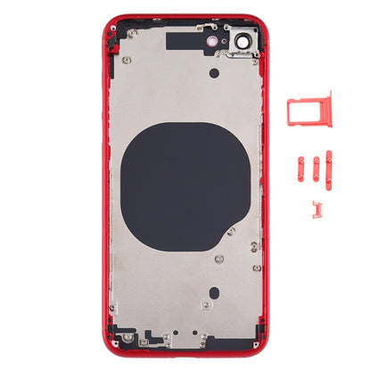 Battery Back Cover with Camera Lens Cover & SIM Card Tray & Side keys for iPhone SE 2020, For iPhone SE 2020, For iPhone SE 2020 (with Camera Lens)