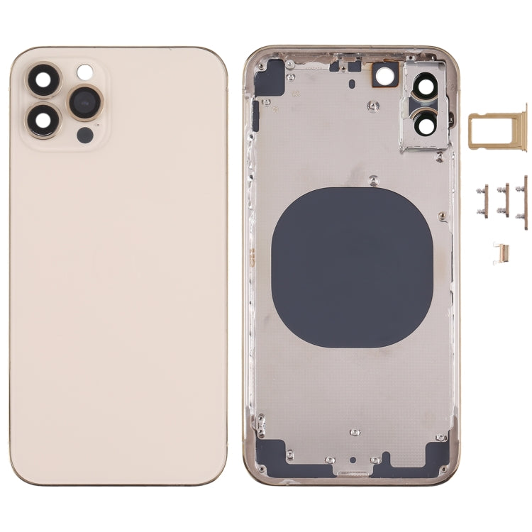 Back Housing Cover with Appearance Imitation of iP13 Pro for iPhone X, for iPhone X(Black), for iPhone X(Gold), for iPhone X(Blue), for iPhone X(White)