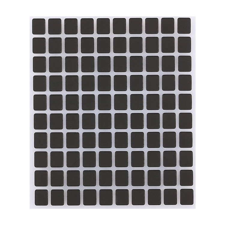 100 PCS Display Screen Black Stickers for iPhone X