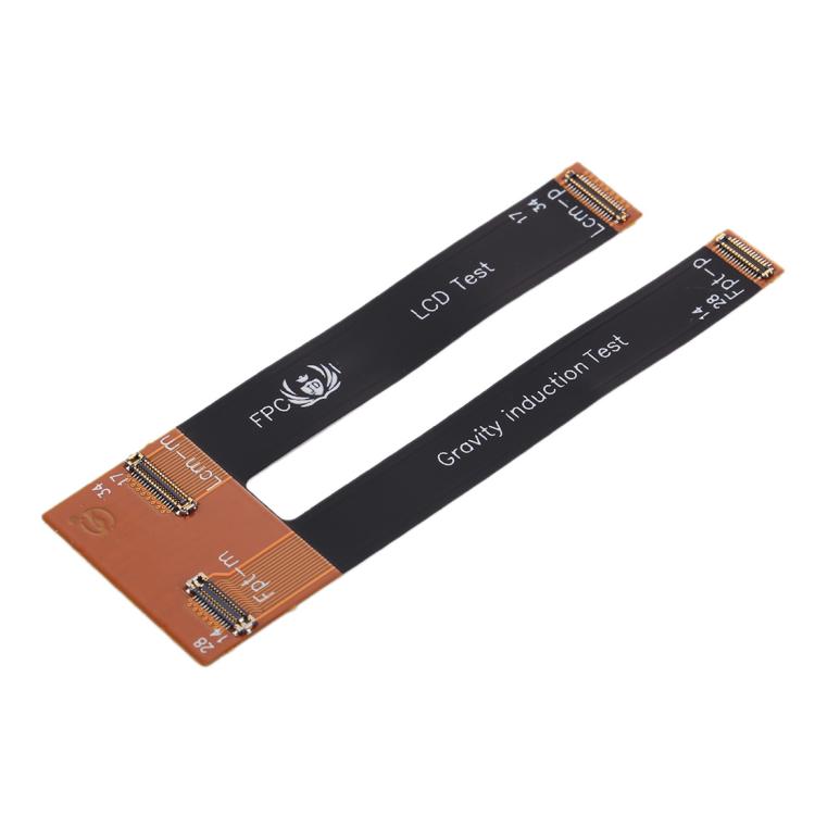 Original LCD Display & Gravity Induction Testing Flex Cable for iPhone X, For iPhone X Original