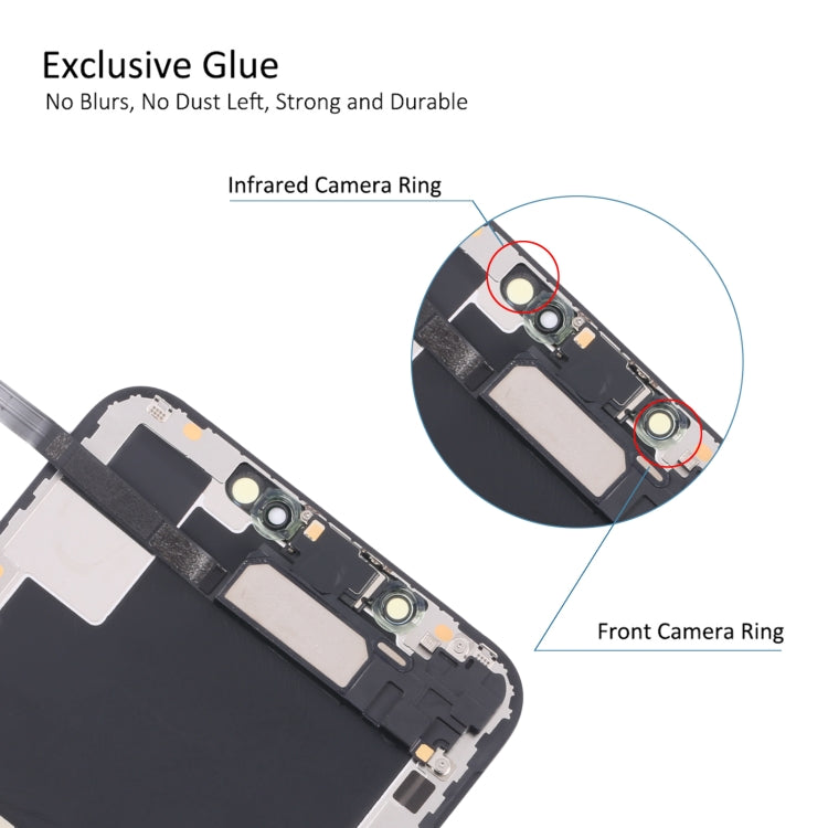Original LCD Screen with Earpiece Speaker Flex Cable for iPhone XS Max, For iPhone XS Max(Original)