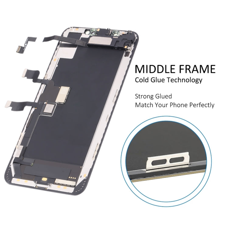 Original LCD Screen with Earpiece Speaker Flex Cable for iPhone XS Max, For iPhone XS Max(Original)