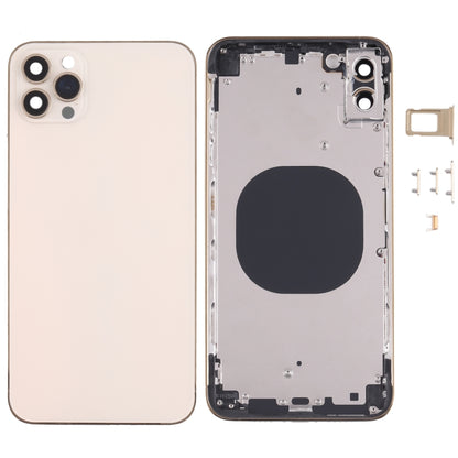 Back Housing Cover with Appearance Imitation of iP13 Pro Max for iPhone XS Max, for iPhone XS Max(Blue, for iPhone XS Max(White), for iPhone XS Max(Gold)