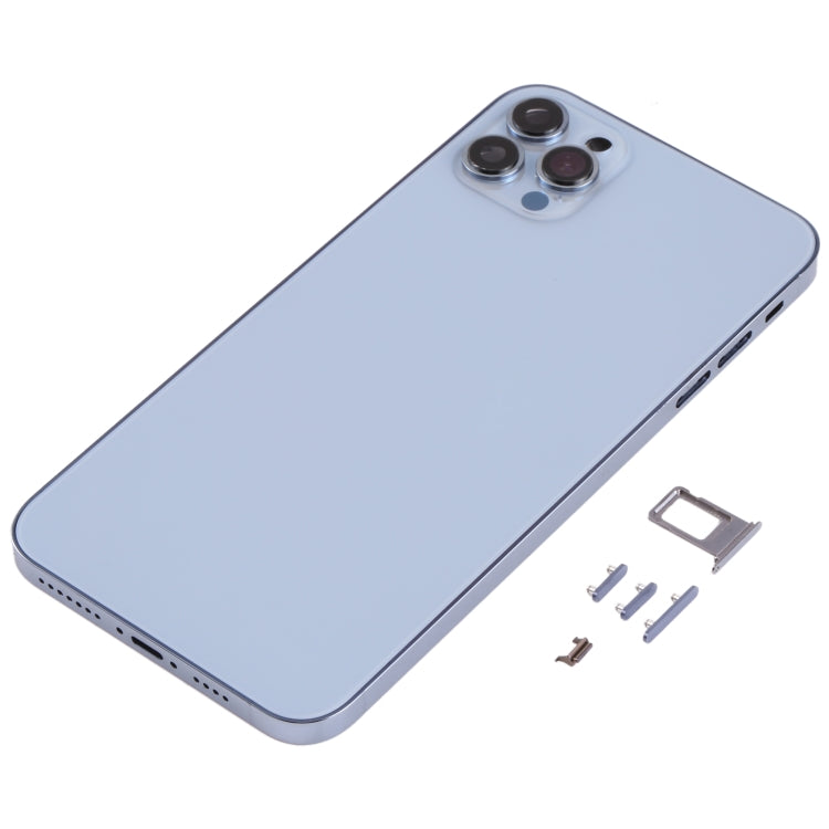 Back Housing Cover with Appearance Imitation of iP13 Pro Max for iPhone XS Max, for iPhone XS Max(Blue, for iPhone XS Max(White), for iPhone XS Max(Gold)