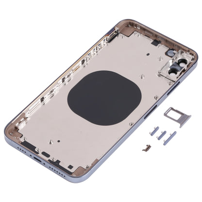 Back Housing Cover with Appearance Imitation of iP13 Pro Max for iPhone XS Max, for iPhone XS Max(Blue, for iPhone XS Max(White), for iPhone XS Max(Gold)