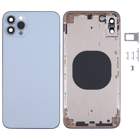 Back Housing Cover with Appearance Imitation of iP13 Pro Max for iPhone XS Max, for iPhone XS Max(Blue, for iPhone XS Max(White), for iPhone XS Max(Gold)
