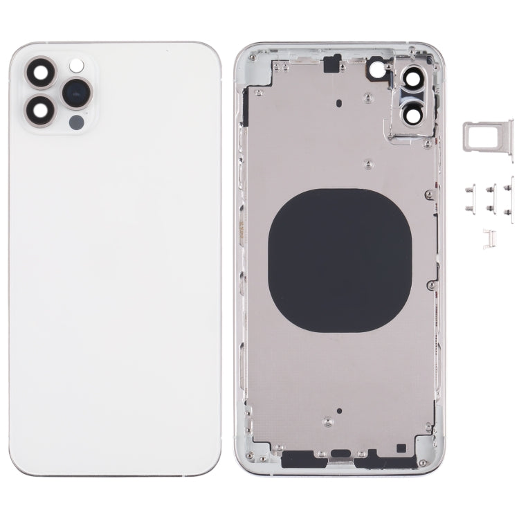 Back Housing Cover with Appearance Imitation of iP13 Pro Max for iPhone XS Max, for iPhone XS Max(Blue, for iPhone XS Max(White), for iPhone XS Max(Gold)