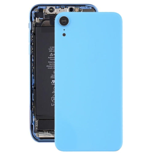 Battery Back Cover with Back Camera Bezel & Lens & Adhesive  for iPhone XR, For iPhone XR (with Camera Bezel)