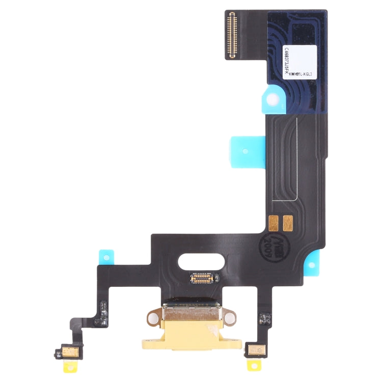 Original Charging Port Flex Cable for iPhone XR, For iPhone XR (Original)(Coral), For iPhone XR (Original)(Blue), For iPhone XR (Original)