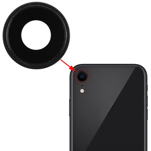 Back Camera Bezel with Lens Cover for iPhone XR, For iPhone XR(Rose Gold), For iPhone XR