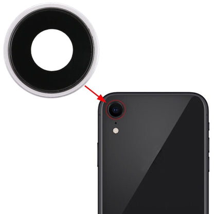 Back Camera Bezel with Lens Cover for iPhone XR, For iPhone XR(Rose Gold), For iPhone XR