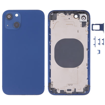 Back Housing Cover with Appearance Imitation of iP13 for iPhone XR, For iPXR to i13(Blue), For iPXR to i13(Purple), For iPXR to i13(Pink), For iPXR to i13(Red), For iPXR to i13(Black), For iPXR to i13(Green), For iPXR to i13(White)