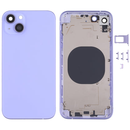 Back Housing Cover with Appearance Imitation of iP13 for iPhone XR, For iPXR to i13(Blue), For iPXR to i13(Purple), For iPXR to i13(Pink), For iPXR to i13(Red), For iPXR to i13(Black), For iPXR to i13(Green), For iPXR to i13(White)