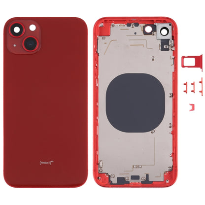 Back Housing Cover with Appearance Imitation of iP13 for iPhone XR, For iPXR to i13(Blue), For iPXR to i13(Purple), For iPXR to i13(Pink), For iPXR to i13(Red), For iPXR to i13(Black), For iPXR to i13(Green), For iPXR to i13(White)