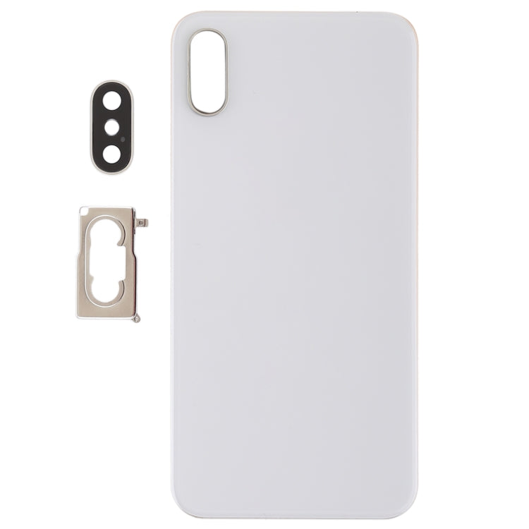 Battery Back Cover with Back Camera Bezel & Lens & Adhesive  for iPhone XS, For iPhone XS with Camera Lens